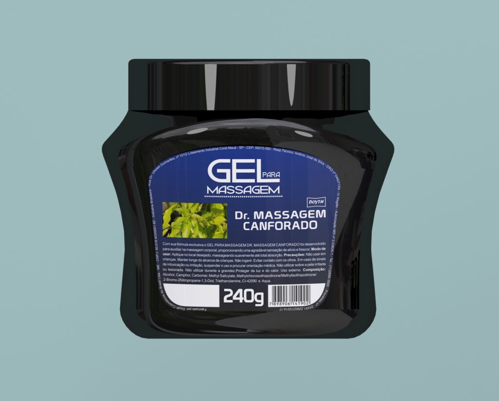 Gel para Massagem Canforado 240g