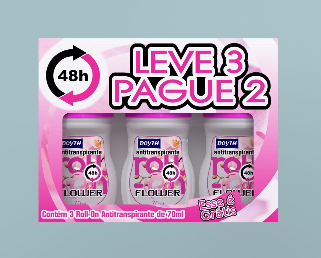 Leve 3 Pague 2 Flower 70ml