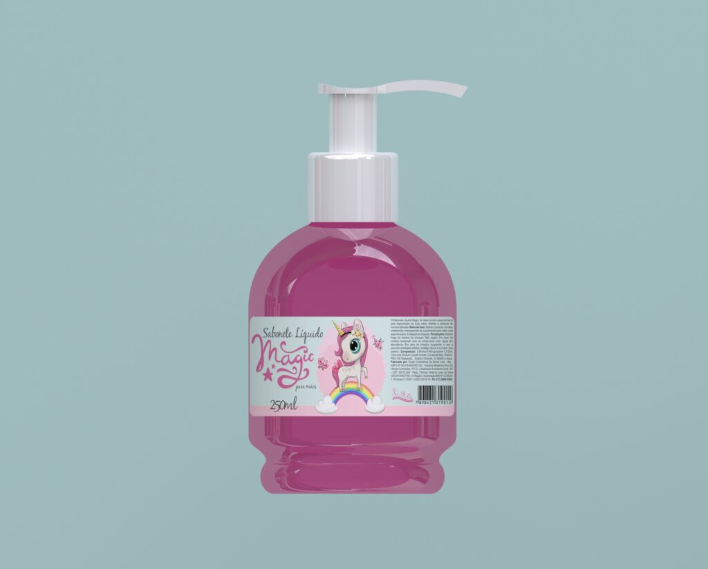 Sabonete Líquido Magic Rosa 250ml